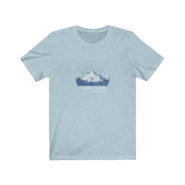 Men's "Explore" Tee - Married is Great Clothing Co. - marriage shirt