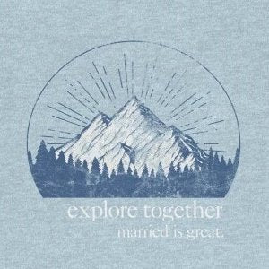 Men's "Explore" Tee - Married is Great Clothing Co. - marriage shirt