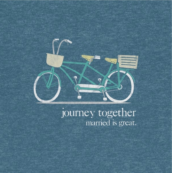 Men's "Journey" Tee - Married is Great Clothing Co. - marriage shirt