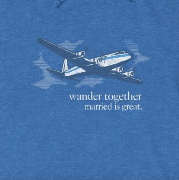 Men's "Wander" Hoodie - Married is Great Clothing Co. - marriage shirt