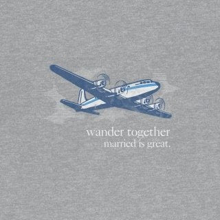 Men's "Wander" Tee - Married is Great Clothing Co. - marriage shirt