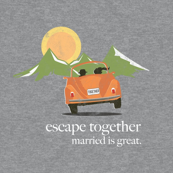 Women's "Escape" Fit Tee - Married is Great Clothing Co. - marriage shirt