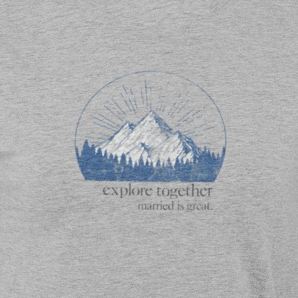 Women's "Explore" Fit Tee2 - Married is Great Clothing Co. - marriage shirt