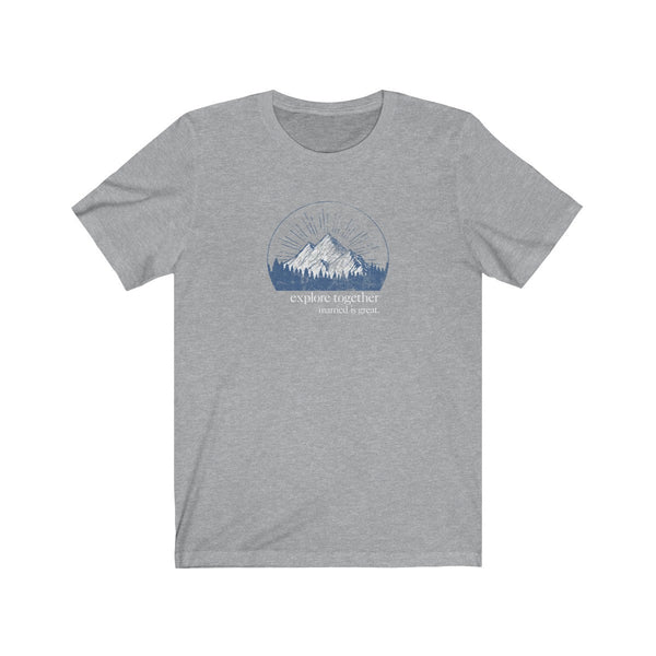 Women's "Explore" Tee - Married is Great Clothing Co. - marriage shirt